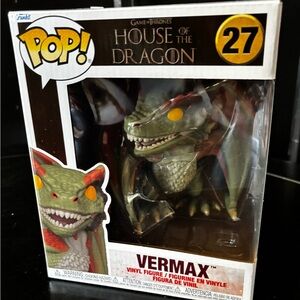 Funko Pop Super #27 Vermax Dragon | House of the Dragon | New in Box
